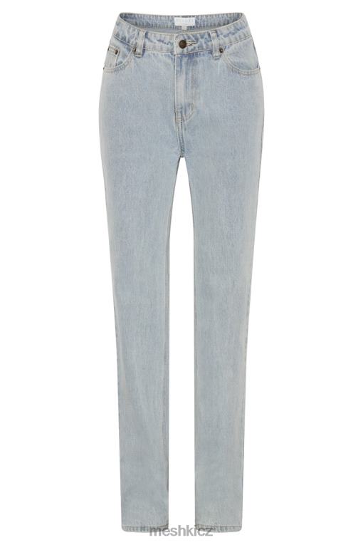 oblečení Meshki džínové džíny sonya s nízkým vzestupem světle modrá V0D0D1610