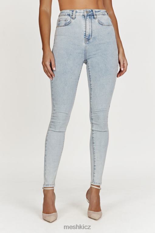oblečení Meshki scout denim skinny jean světle modrá V0D0D1392