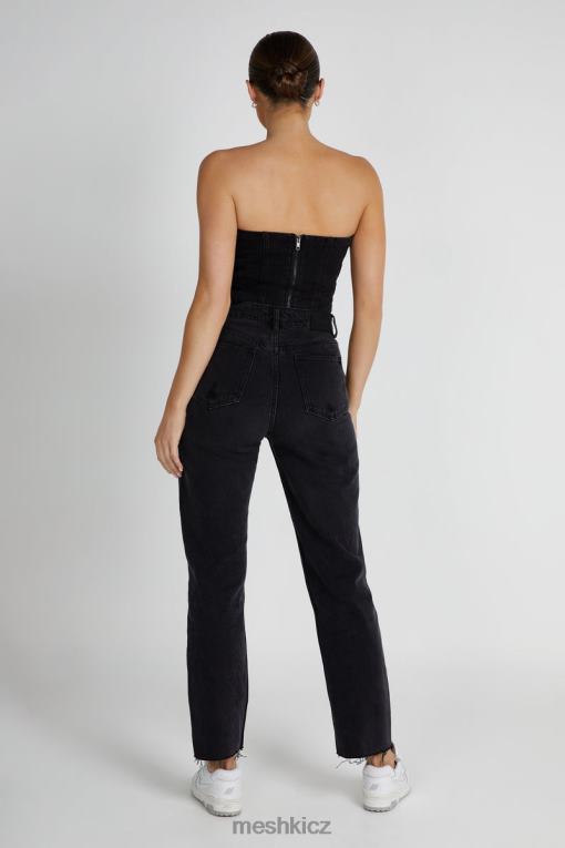 oblečení Meshki tina máma jean vyprané černé V0D0D1319