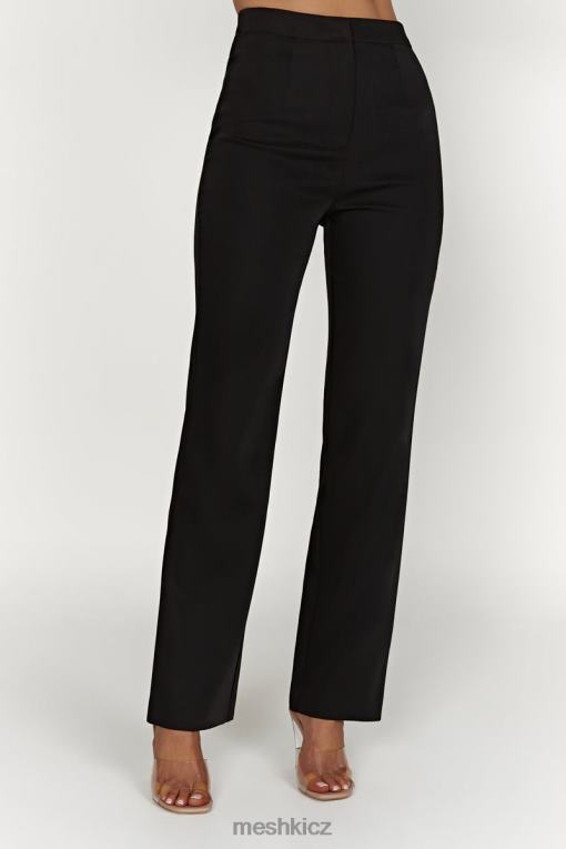 oblečení Meshki allanah rovné nohavice Černá V0D0D1311
