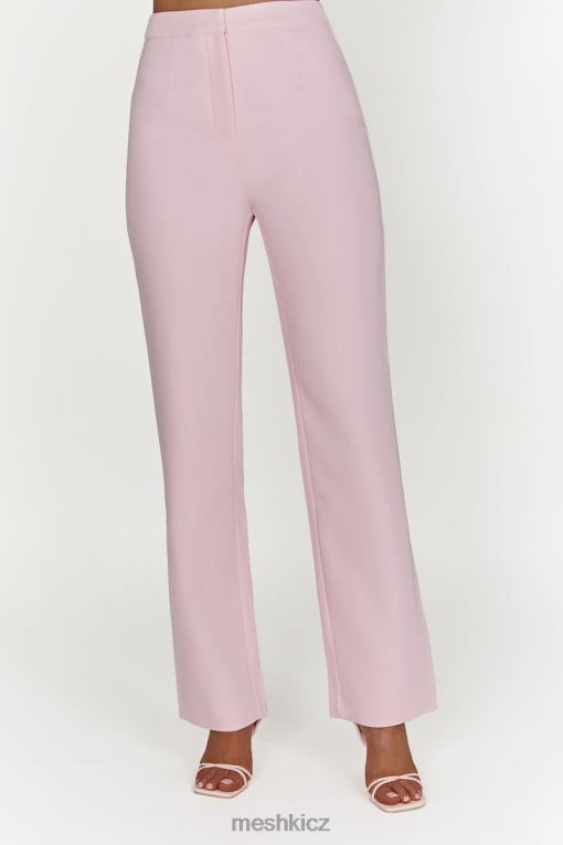 oblečení Meshki allanah rovné nohavice ruměnec růžový V0D0D1426