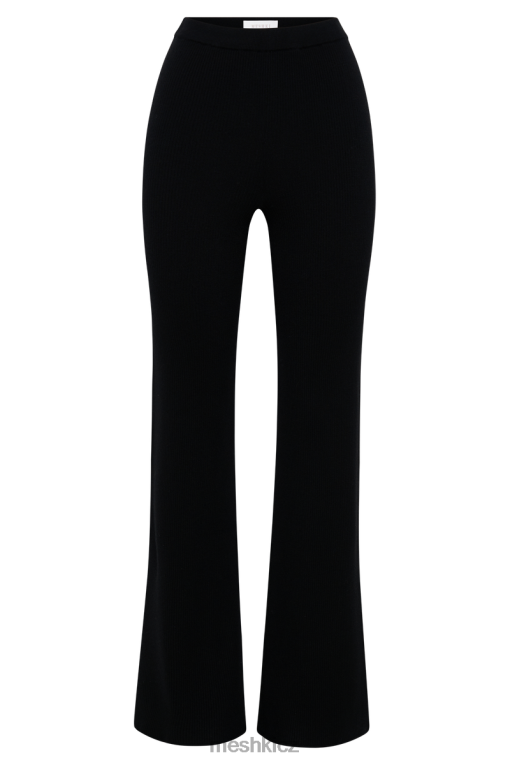 oblečení Meshki daisie šifonové kalhoty Černá V0D0D1436