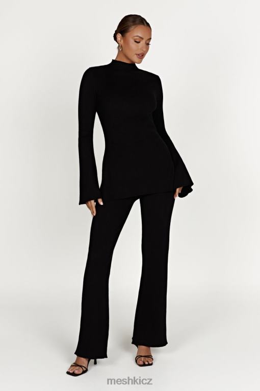 oblečení Meshki jovie pletené kalhoty Černá V0D0D1393