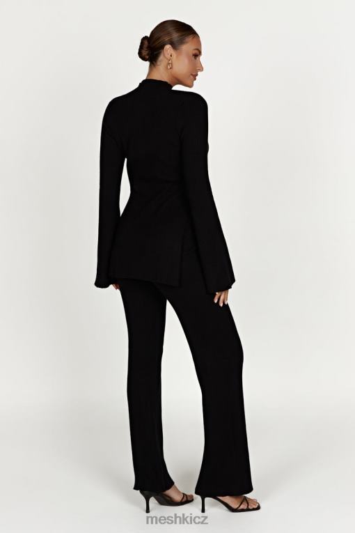 oblečení Meshki jovie pletené kalhoty Černá V0D0D1393