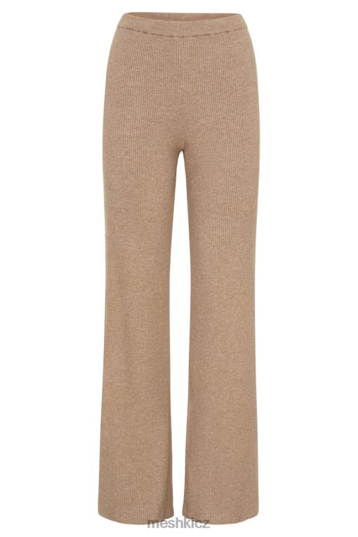 oblečení Meshki jovie pletené kalhoty taupe V0D0D1406