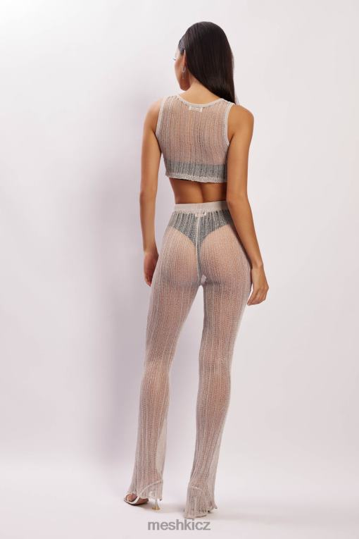 oblečení Meshki kalhoty z mandy úpletu Šedá V0D0D1599