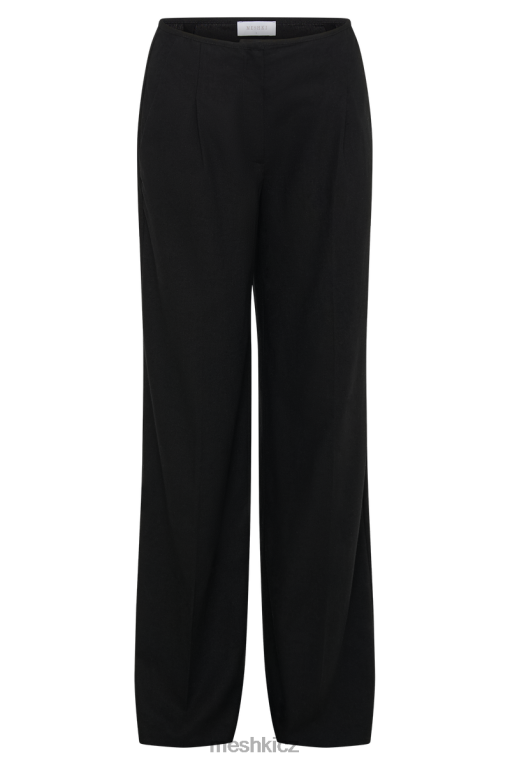 oblečení Meshki lněné kalhoty adina Černá V0D0D1266