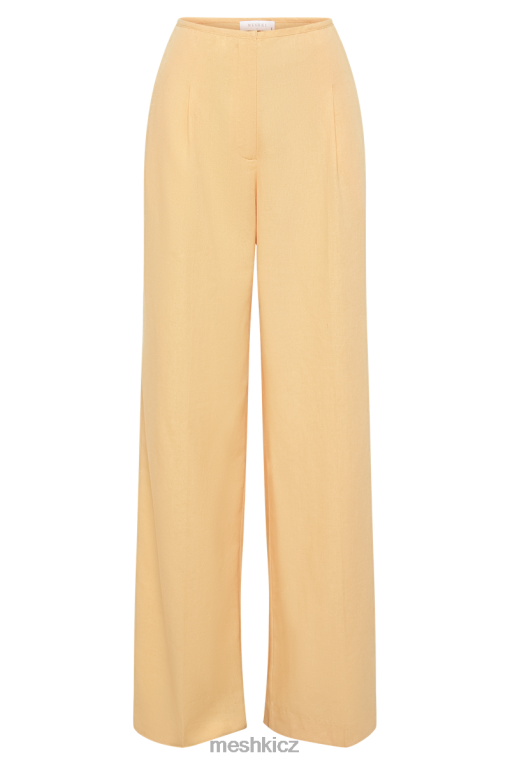 oblečení Meshki lněné kalhoty adina mango V0D0D1310