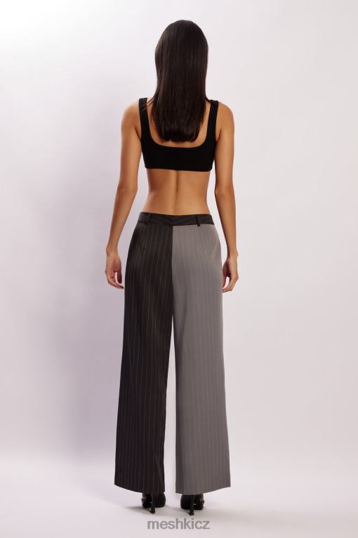 oblečení Meshki nízké kalhoty janelle šedá dvoubarevná V0D0D1598