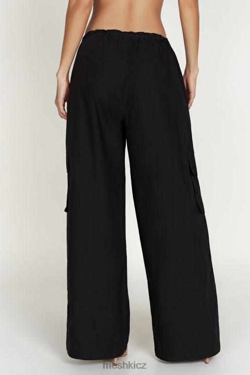 oblečení Meshki padákové kalhoty amara Černá V0D0D1592