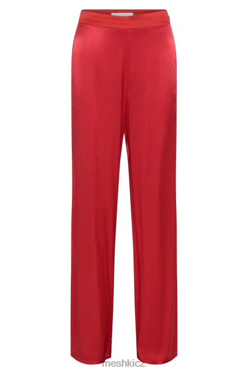 oblečení Meshki saténové kalhoty aspyn Červené V0D0D1428