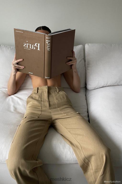 oblečení Meshki vicky cargo kalhoty kámen V0D0D1510