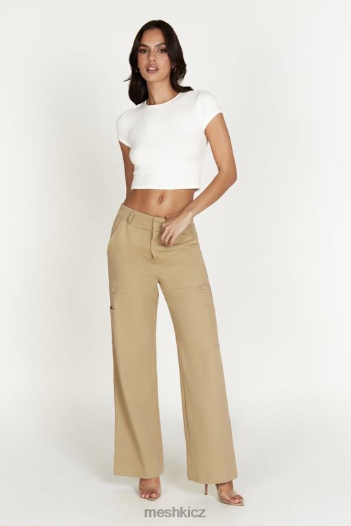 oblečení Meshki vicky cargo kalhoty kámen V0D0D1510