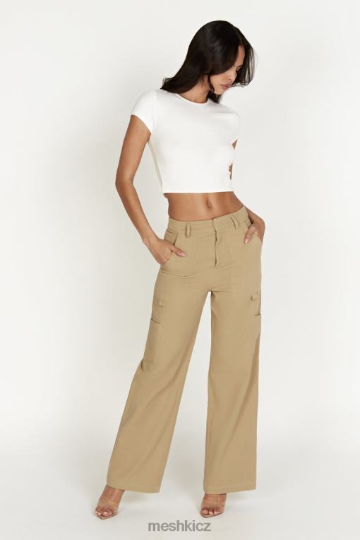 oblečení Meshki vicky cargo kalhoty kámen V0D0D1510