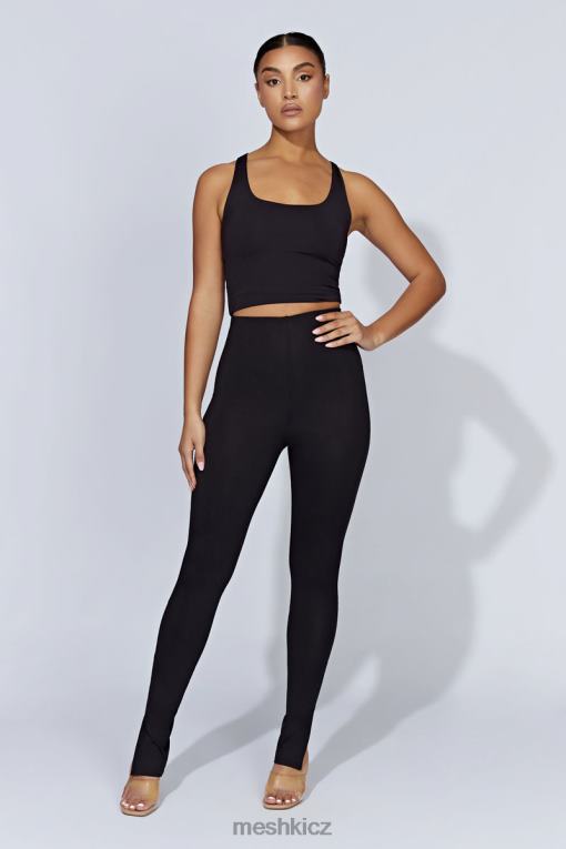 oblečení Meshki michelle boční dělené legíny Černá V0D0D1585