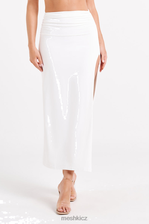 oblečení Meshki Maxi sukně emma z recyklovaného nylonu bílý V0D0D1246