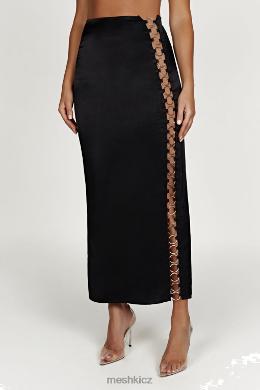oblečení Meshki maxi sukně jaida ring Černá V0D0D1596