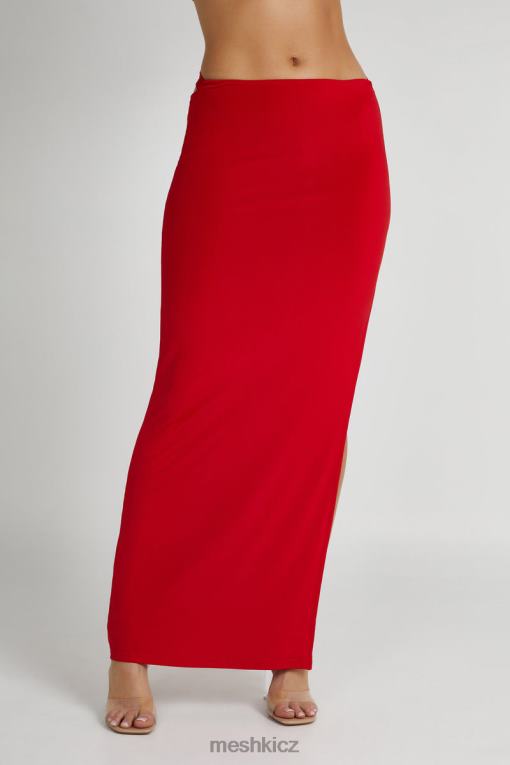 oblečení Meshki maxi sukně jeanine cowl back Červené V0D0D1279
