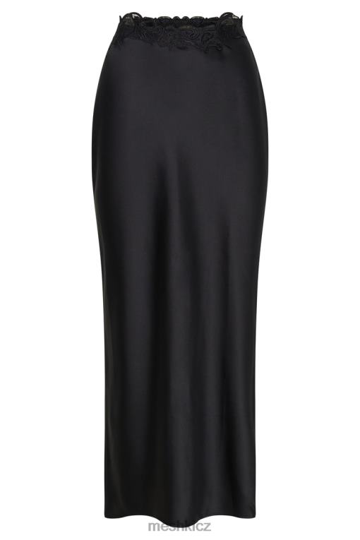 oblečení Meshki anika midi sukně s krajkou Černá V0D0D1397