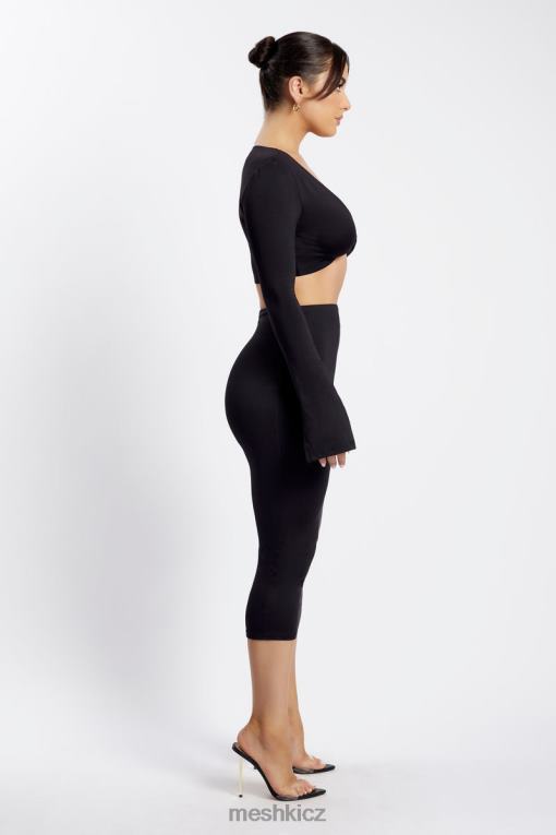 oblečení Meshki charley midi sukně Černá V0D0D1403