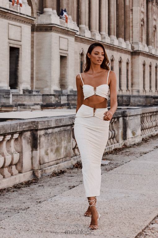 oblečení Meshki midi sukně maryse v-hardware kost V0D0D1566