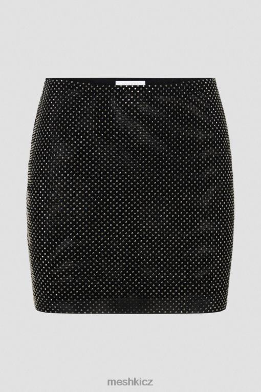 oblečení Meshki Andrea Diamante Mini Skirt Černá V0D0D1312