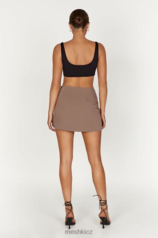 oblečení Meshki Malika obleková minisukně kokos V0D0D1369