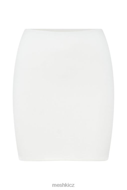 oblečení Meshki harlow minisukně bílý V0D0D1561