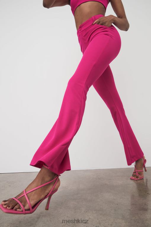 obuv Meshki brandy kotníkové podpatky růžový V0D0D1681