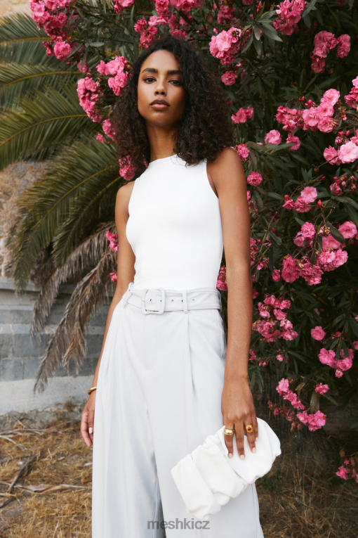 oblečení Meshki body z recyklovaného nylonu fiona bílý V0D0D777