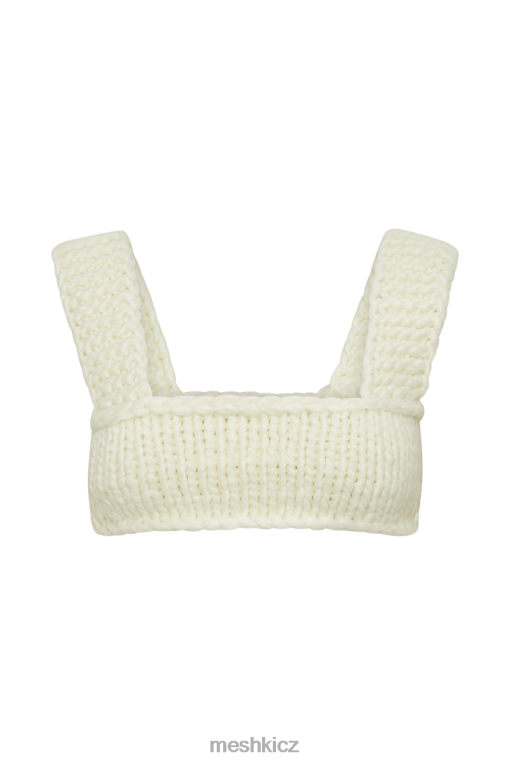oblečení Meshki Ninetta pletená braletka slonová kost V0D0D760
