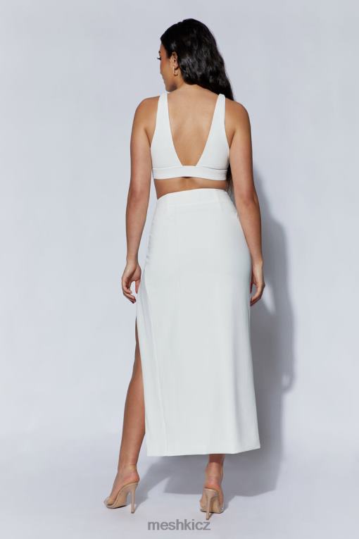 oblečení Meshki arla hardware bralette bílý V0D0D1080