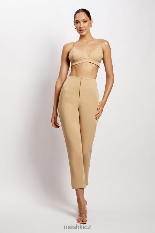 oblečení Meshki cynthia trojúhelníková braleta velbloud V0D0D1139