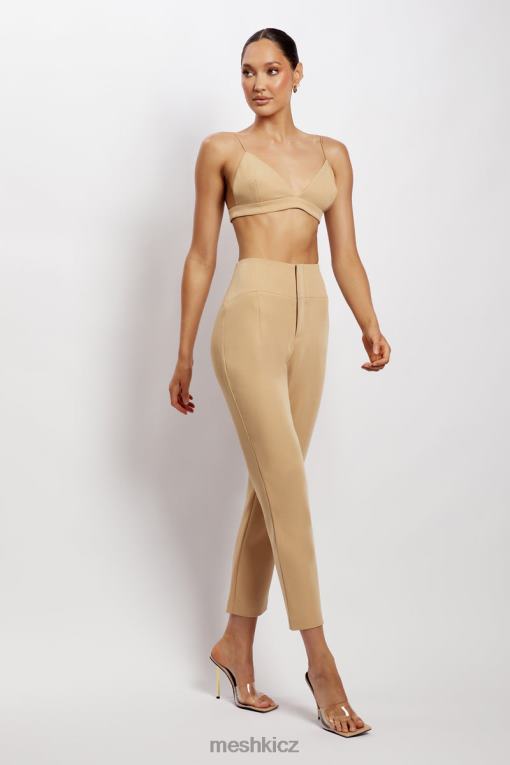 oblečení Meshki cynthia trojúhelníková braleta velbloud V0D0D1139