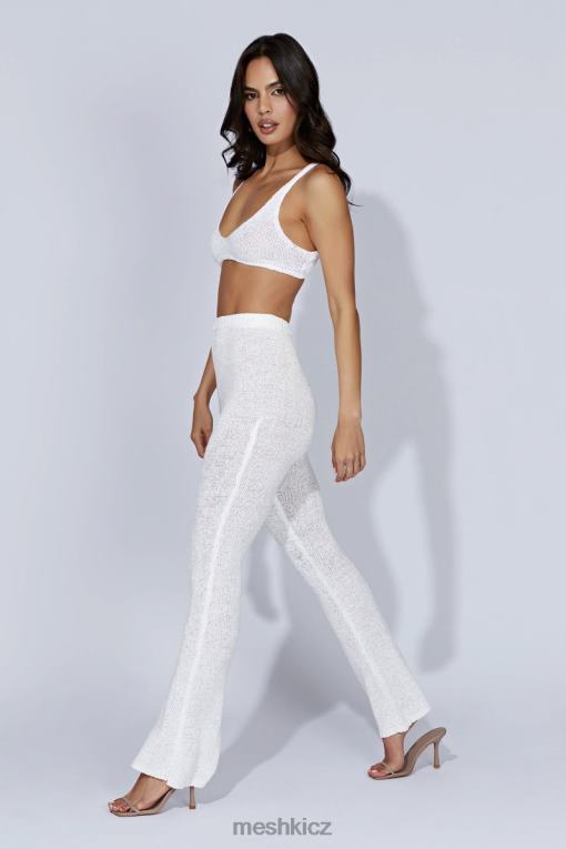 oblečení Meshki mary pletená braletka bílý V0D0D890