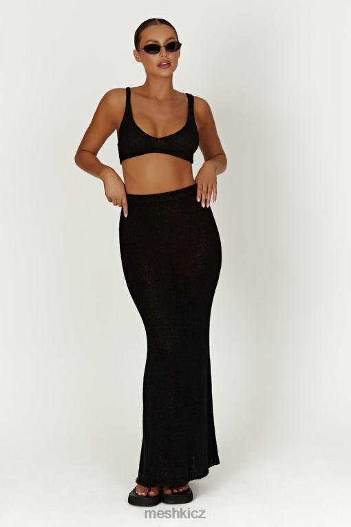 oblečení Meshki mary pletená braletka Černá V0D0D891