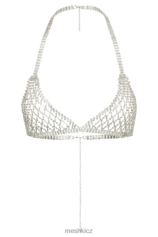 oblečení Meshki neva diamante bralette stříbrný V0D0D884