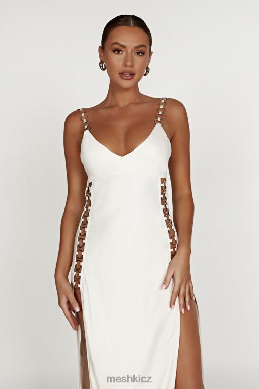 oblečení Meshki Maxi šaty farren ring béžový V0D0D744