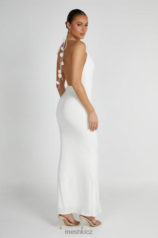 oblečení Meshki Maxi šaty marion rose halter bílý V0D0D158