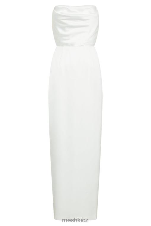oblečení Meshki alanis maxi šaty bez ramínek bílý V0D0D307