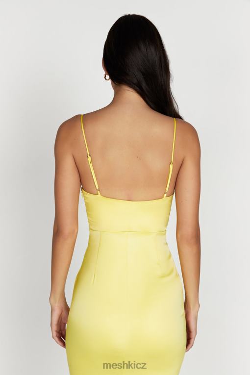 oblečení Meshki korzetové maxi šaty desirie citrón V0D0D484
