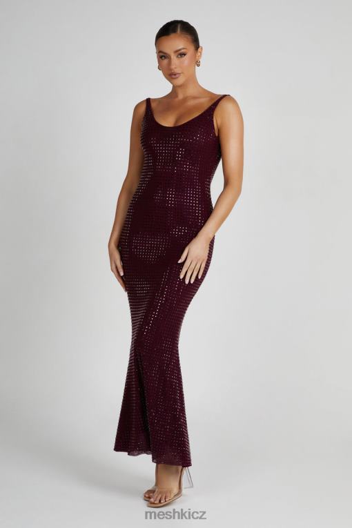 oblečení Meshki maxi šaty pam square diamante bobule V0D0D128