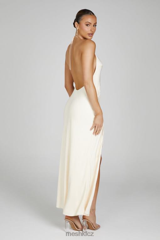 oblečení Meshki maxi šaty polly halter kost V0D0D129
