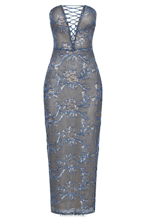 oblečení Meshki maxi šaty s flitry harriet modrý V0D0D446