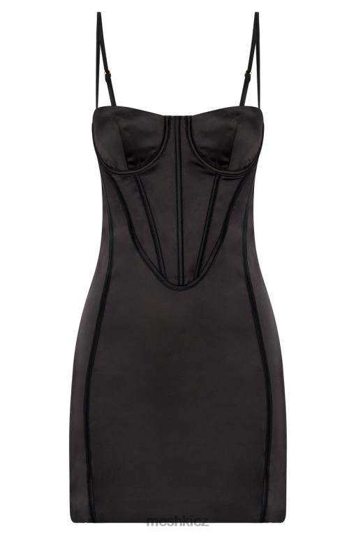 oblečení Meshki korzetové minišaty bridget Černá V0D0D397