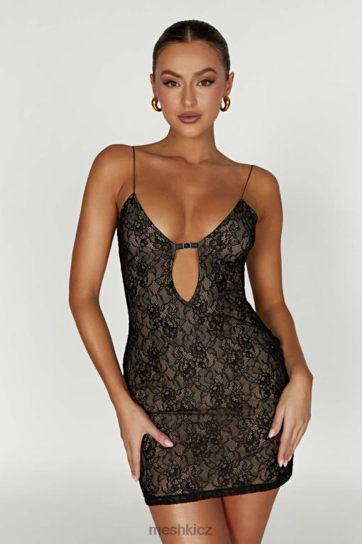 oblečení Meshki krajkové minišaty juliet Černá V0D0D342