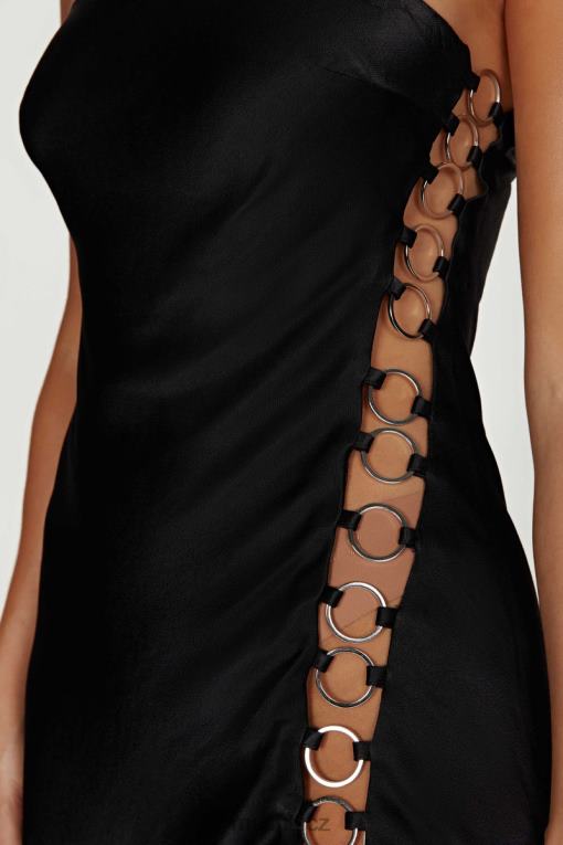 oblečení Meshki kroužkové mini šaty maura Černá V0D0D745