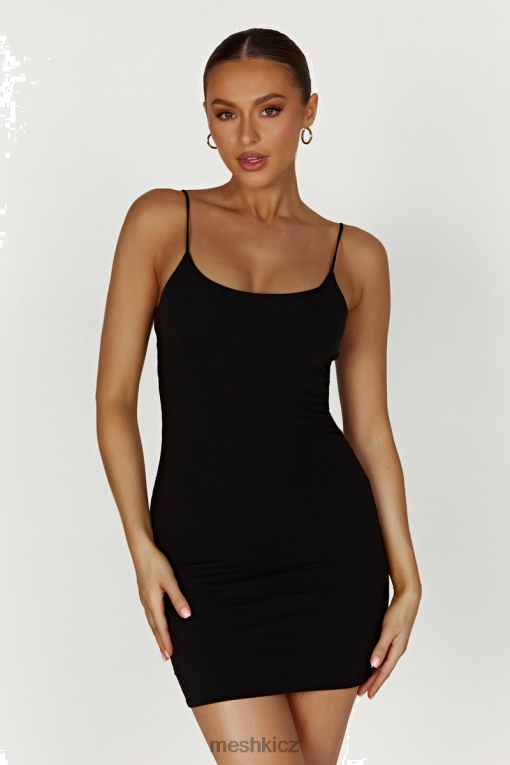 oblečení Meshki minišaty aylani cami Černá V0D0D229