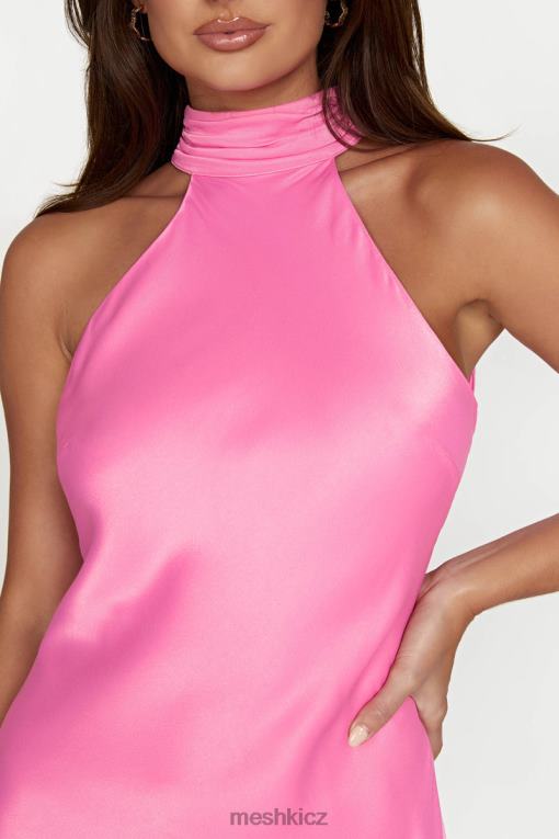 oblečení Meshki minišaty claire line růžový V0D0D192