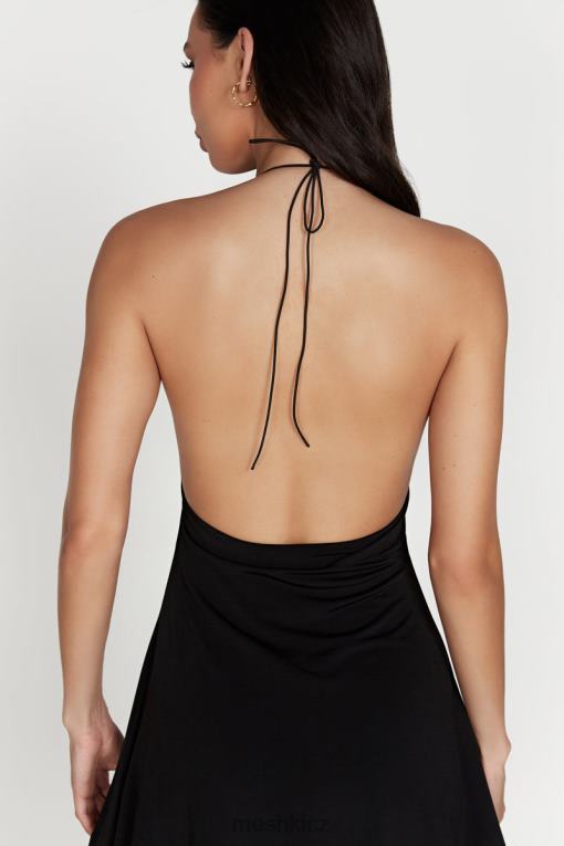 oblečení Meshki minišaty kehlani halter Černá V0D0D610